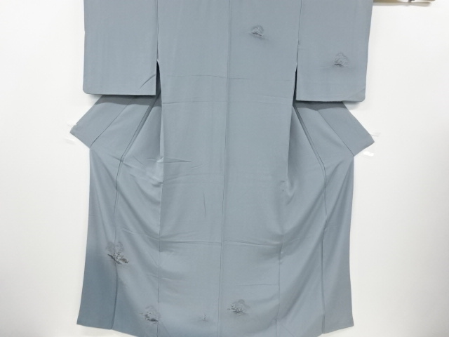 水辺風景模様訪問着